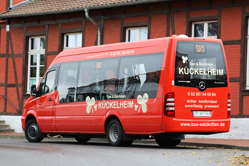 Nahverkehr in Salzkotten - Taxi & Busreisen Kückelheim